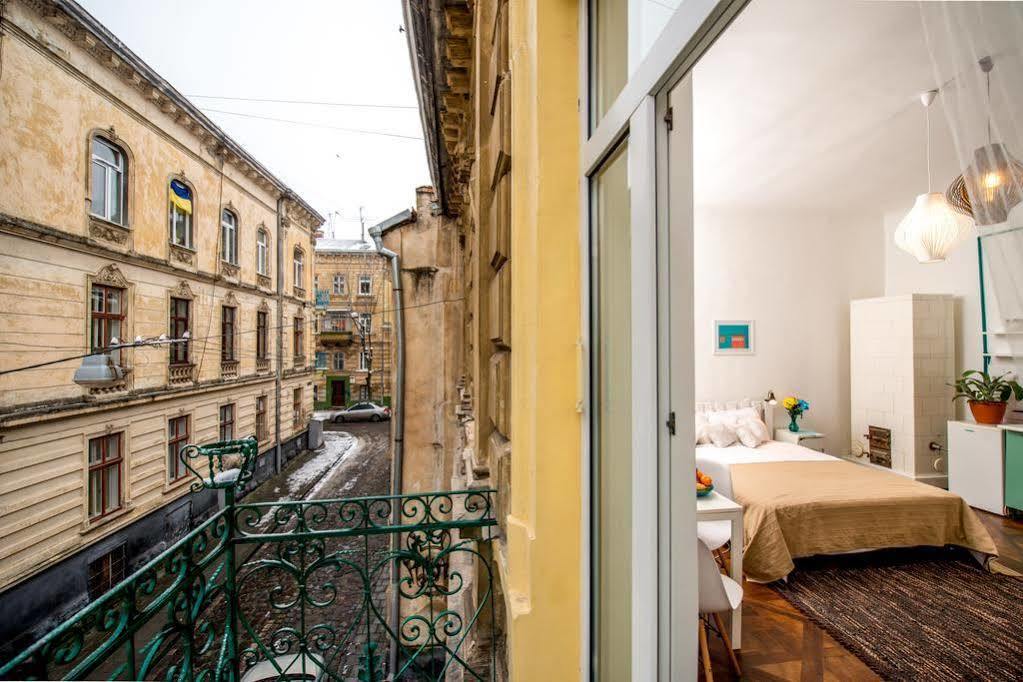 Apartament On Kostiushka Lviv Exteriör bild